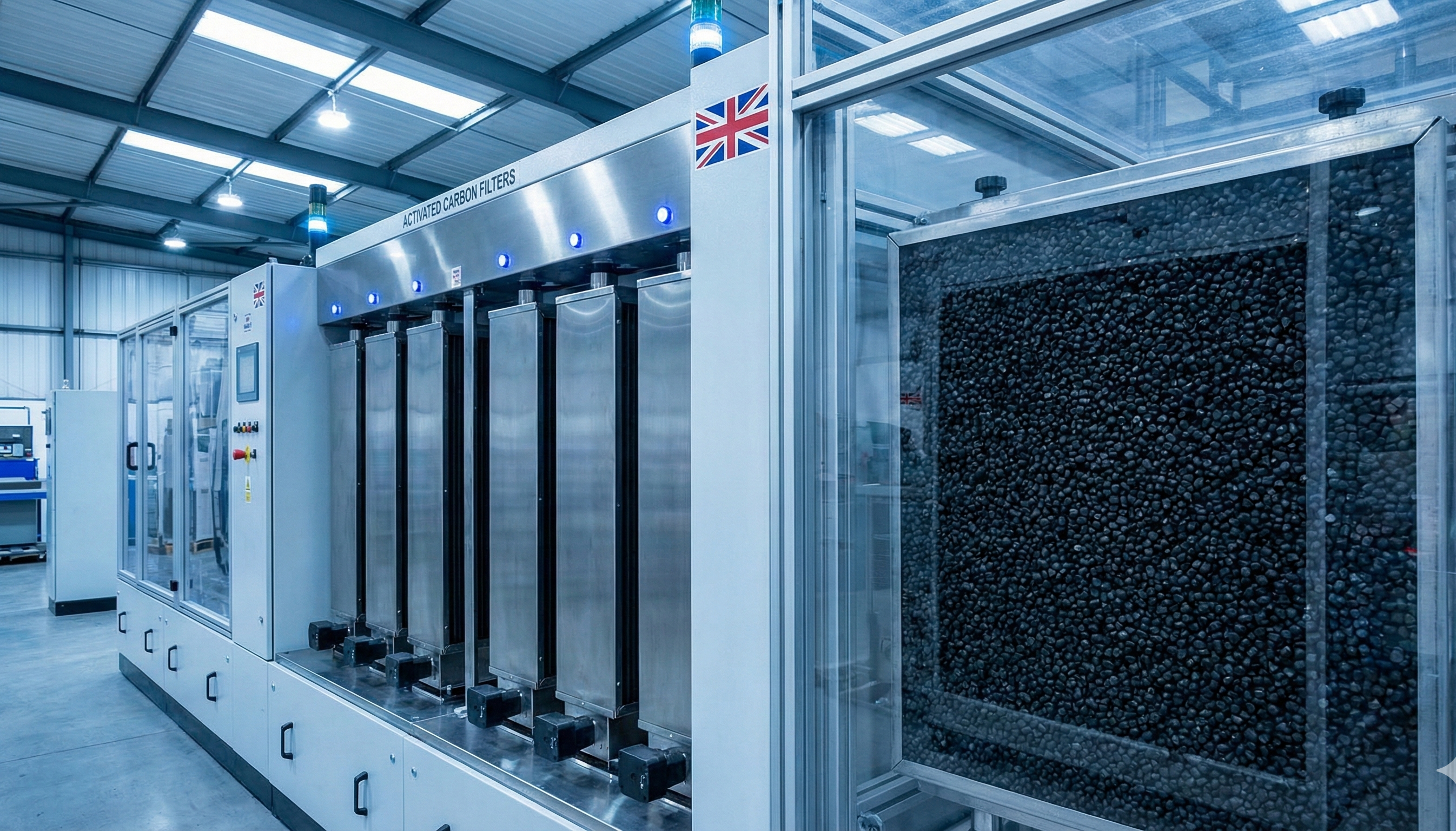 Premium Activated Carbon for Industrial Air Purification in the UK